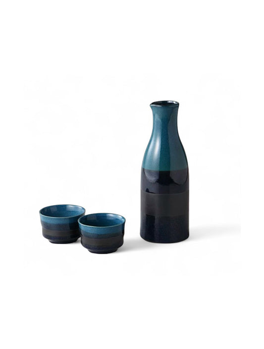 Sake Set - Seiyuu Sagane Blue Black