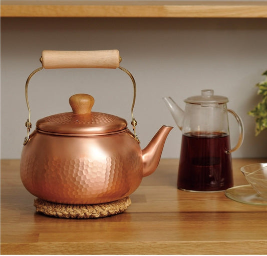 Chitose - Copper Round Stovetop Kettle 2.4L