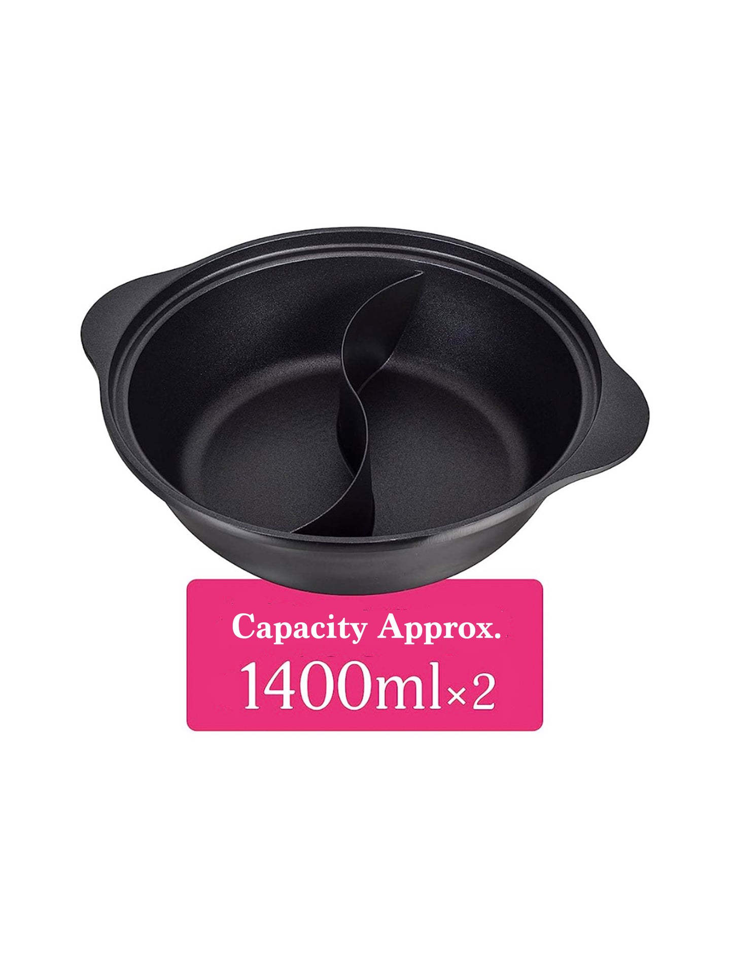 Skip Time Induction Compatible Divided Pot 26cm