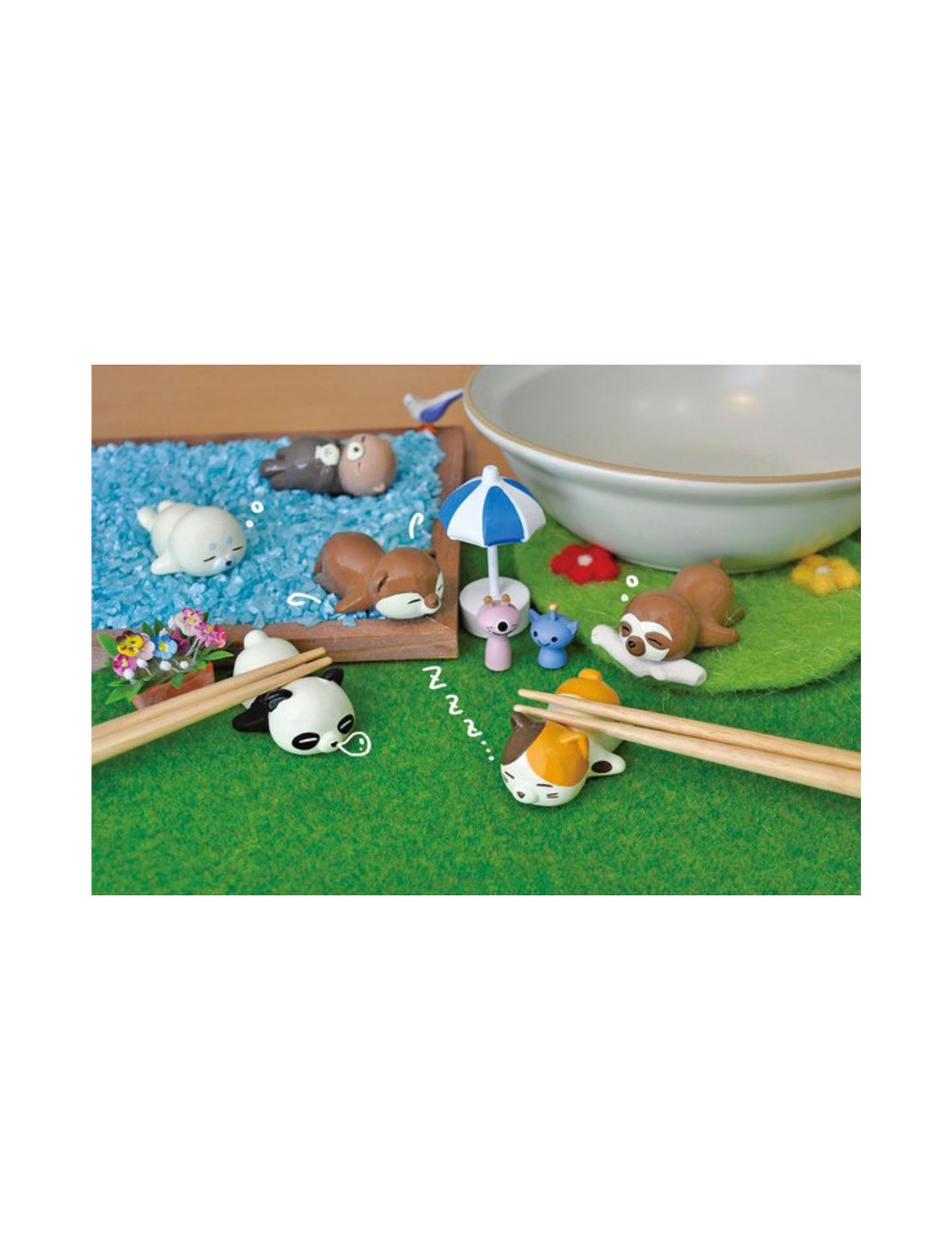 Sleeping Animals Chopsticks Rest