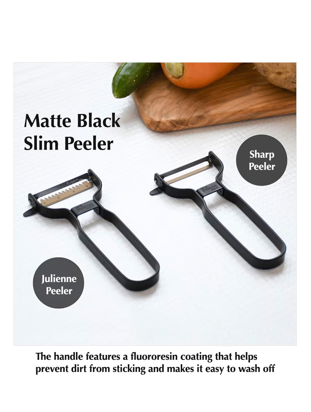 Slim Julinenne Peeler Matte Black