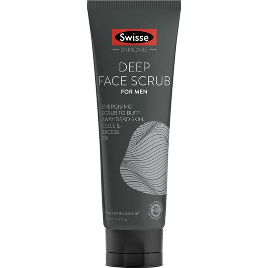 Swisse skincare Deep face scrub for men 120 ml