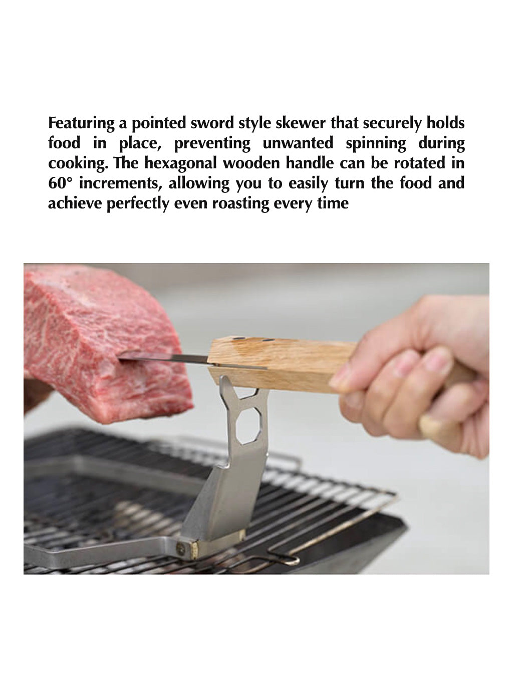 TSBBQ Portable Roaster Stand