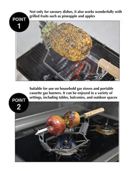 TSBBQ Portable Roaster Stand