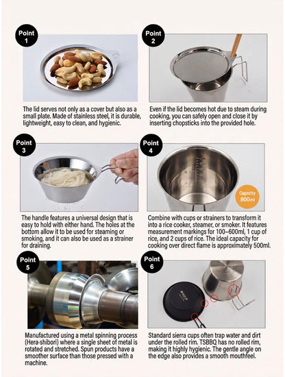 TSBBQ Sierra Cooker 3P Set