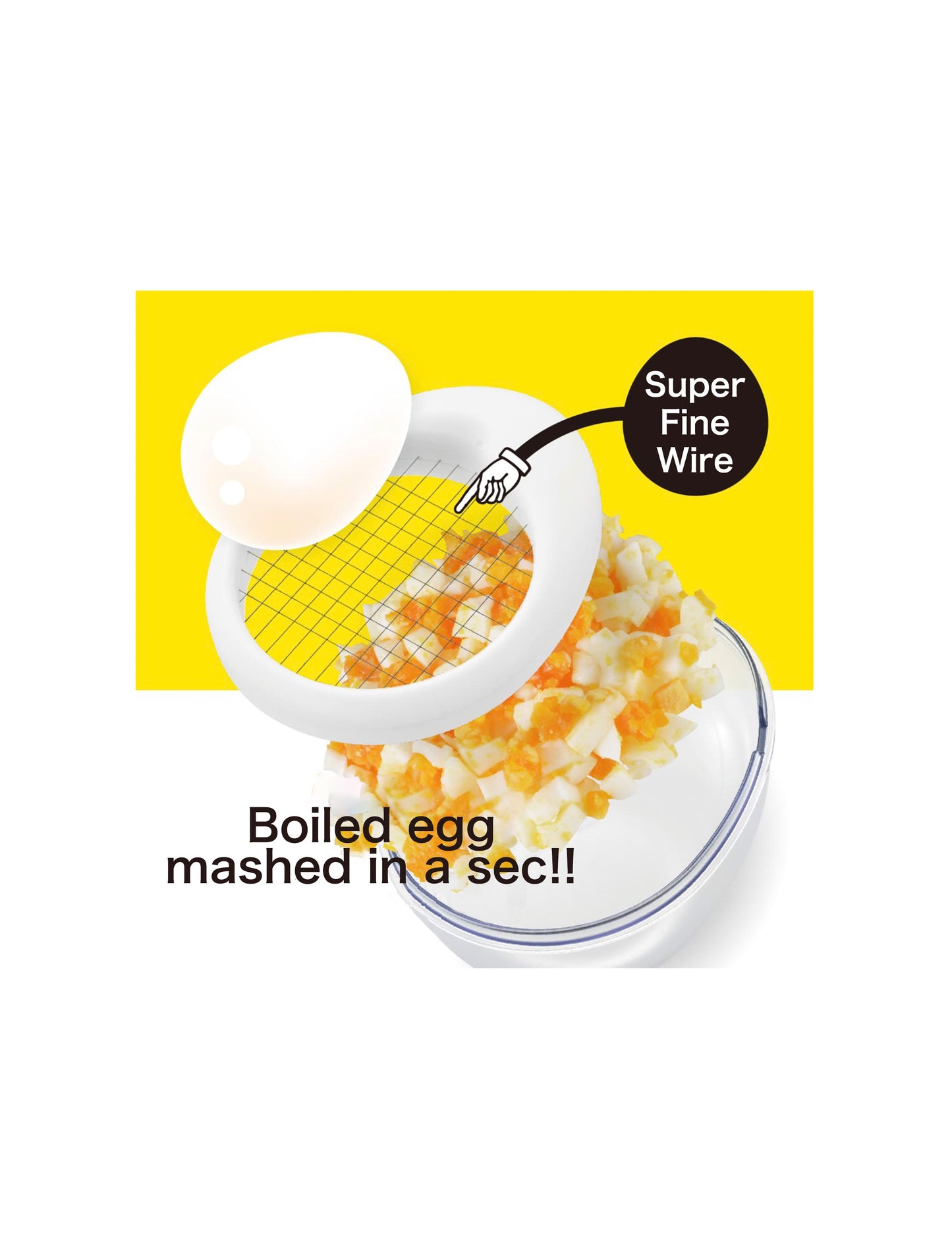 Tamash - Boiled Egg Dicer, Chopper, Cutter