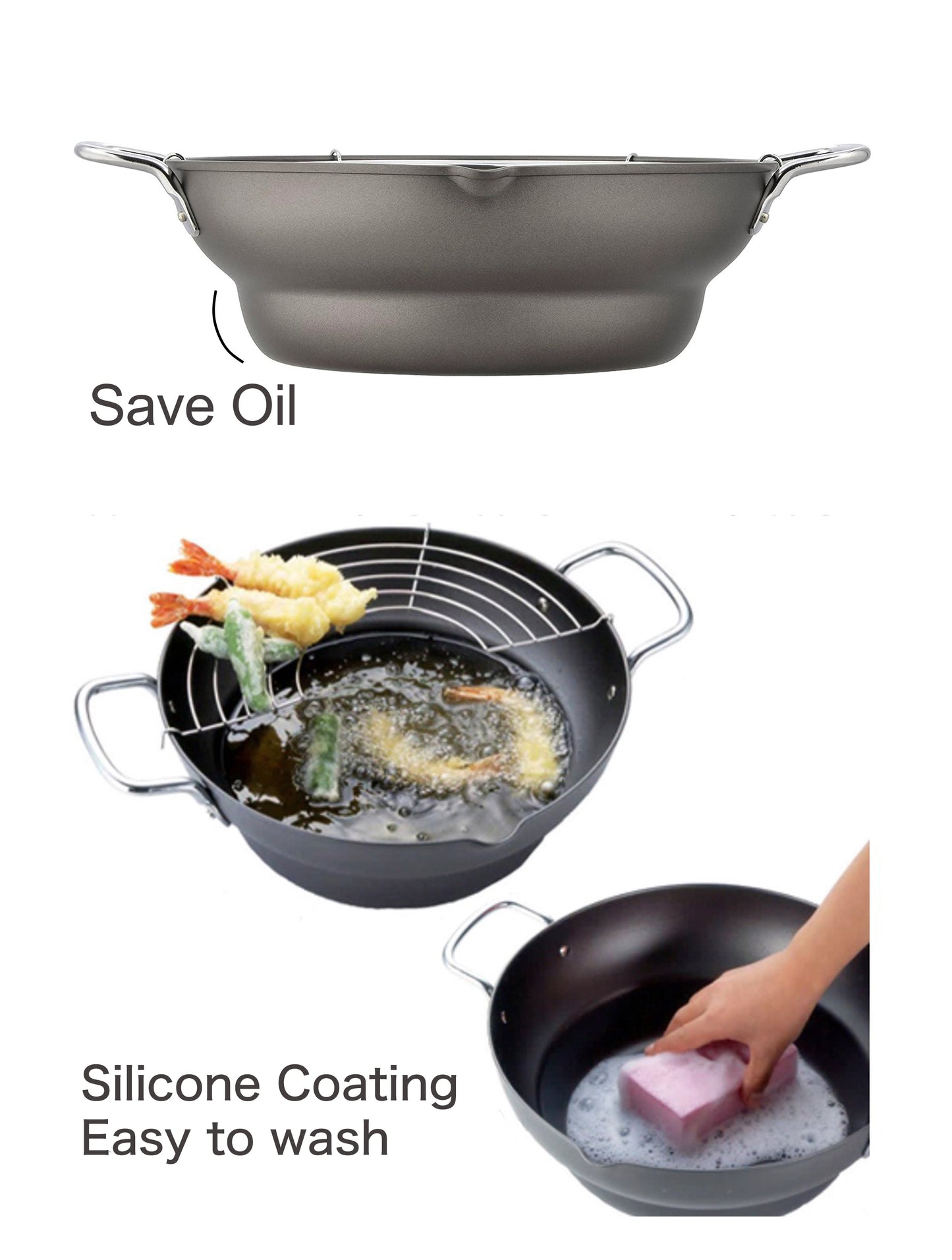 ECO-RALE - Tempura Deep Fryer Pot 28cm