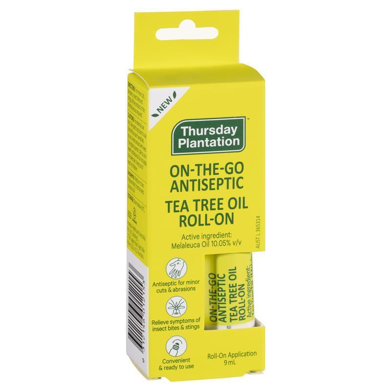 Thursday Plantation Tea Tree Oil Antiseptic Roll-On 9mL (Exp July 24)