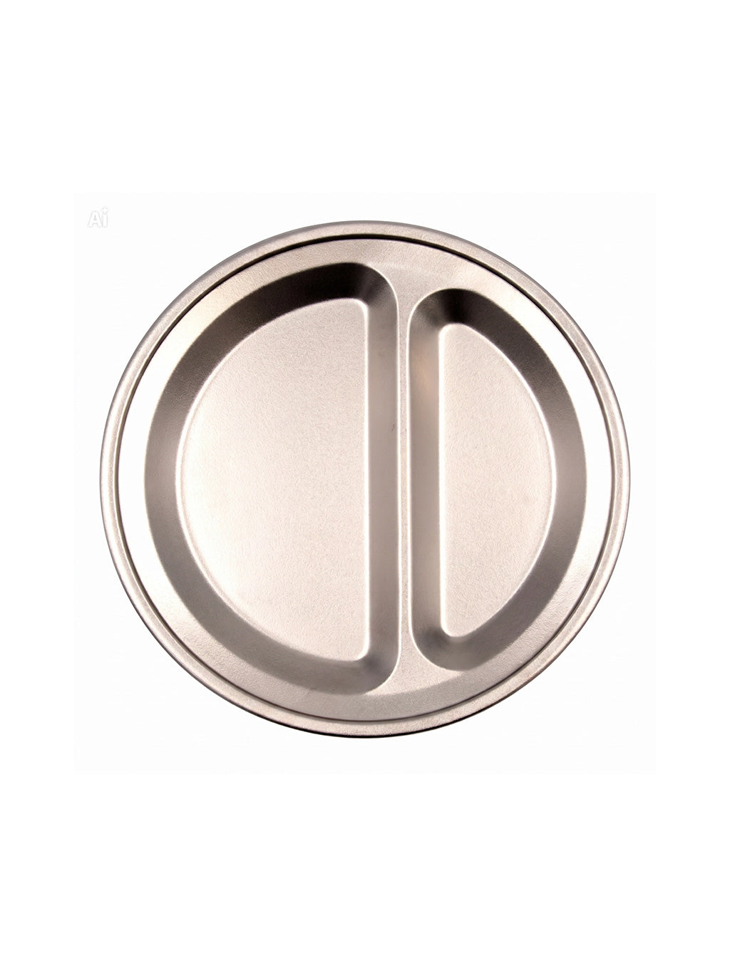 Titanium 2 split plate Silver 20.7cm