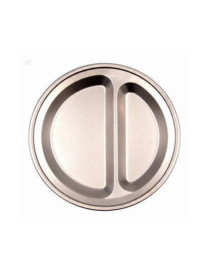 Titanium 2 split plate Silver 20.7cm