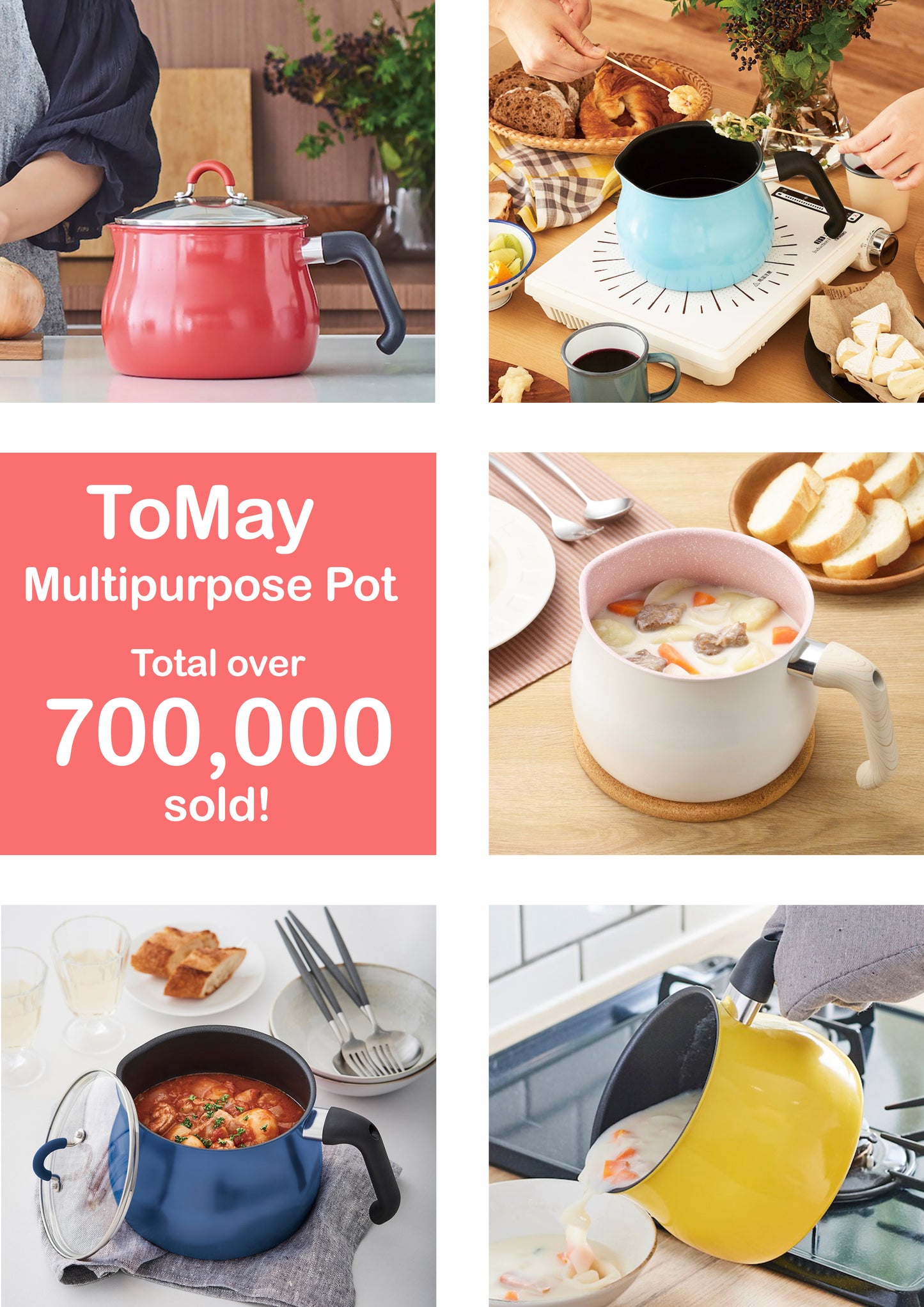 ToMay Induction Multi Pot Size M