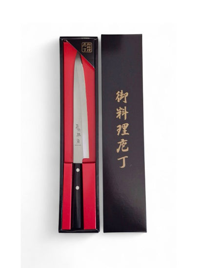 Shimomura - [TSUNOUMA] Yanagiba, Sashimi Knife 230mm