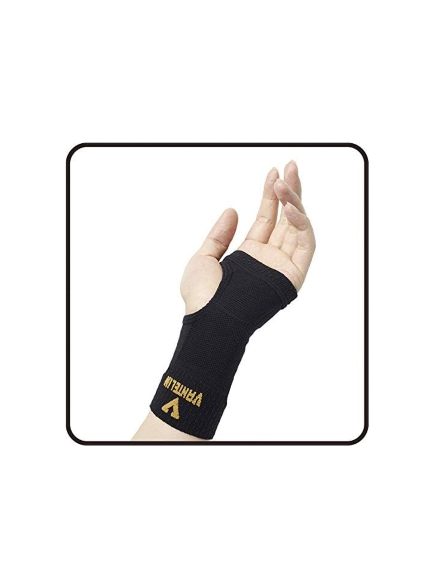 KOWA - Vantelin Kowa Wrist Brace Supporter Black Large 1pc