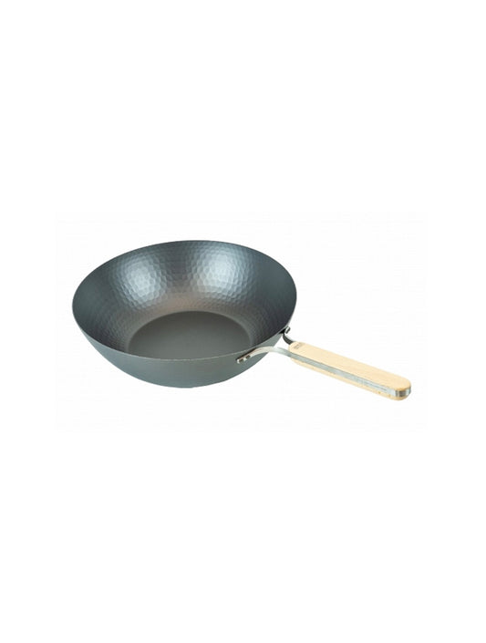 WAHEI enzo - Nitrided Iron Wok 32cm