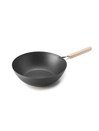 WAHEI enzo - Nitrided Carbon Steel Iron Wok