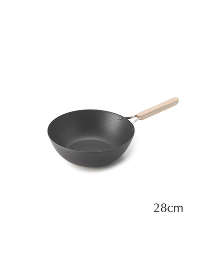 WAHEI enzo - Nitrided Carbon Steel Iron Wok
