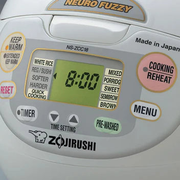 Zojirushi Neuro Fuzzy Rice Cooker NS-ZAQ Made in Japan