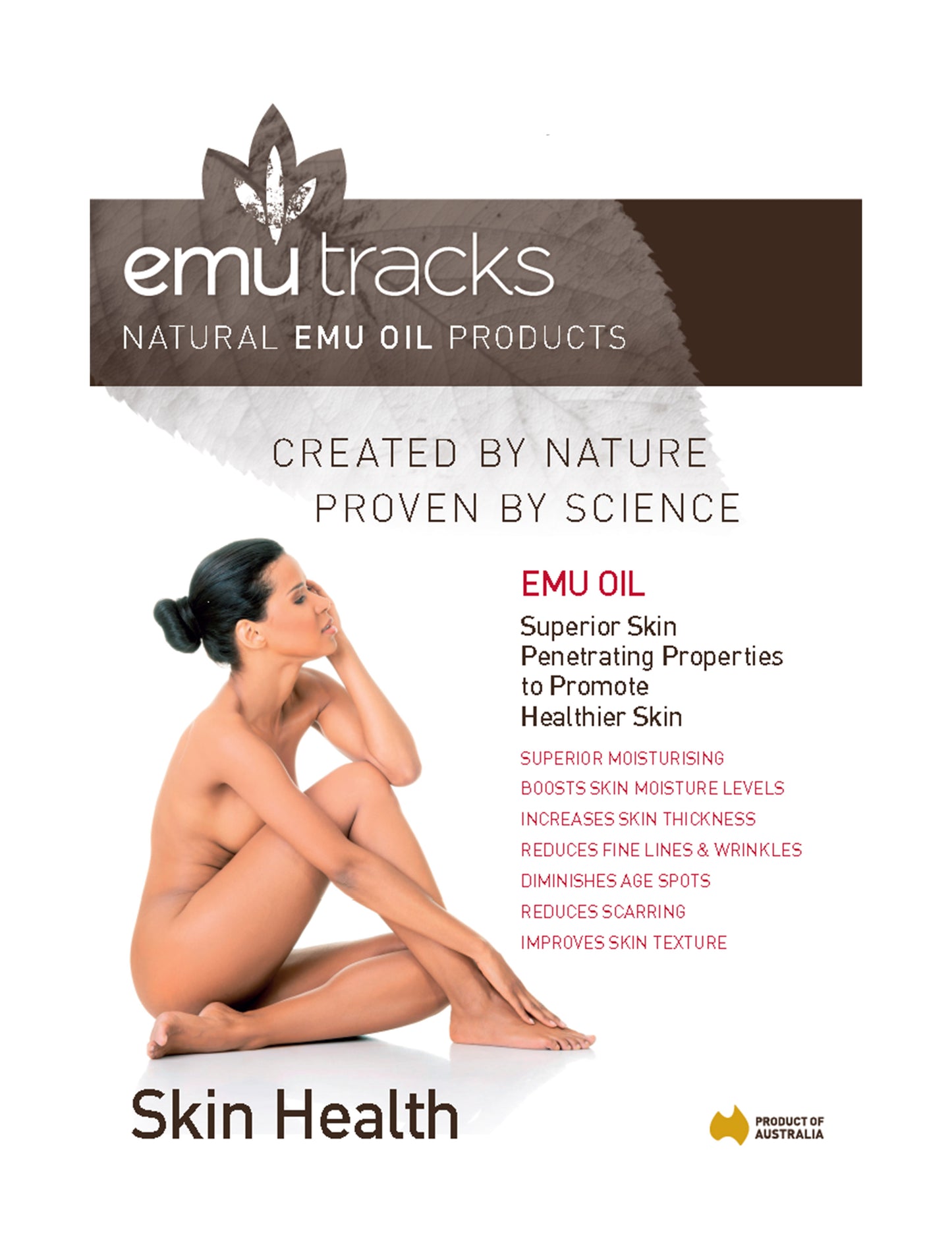 Emu Tracks Emu Oil 250 Capsules, Helps Promote Joint Health & Mobility