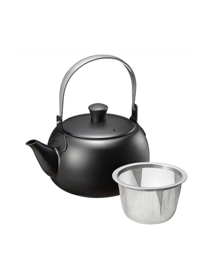 ENZO Stainless Tea Pot Black 500ml