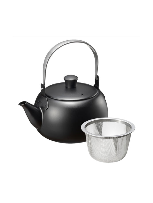ENZO Stainless Tea Pot Black 500ml