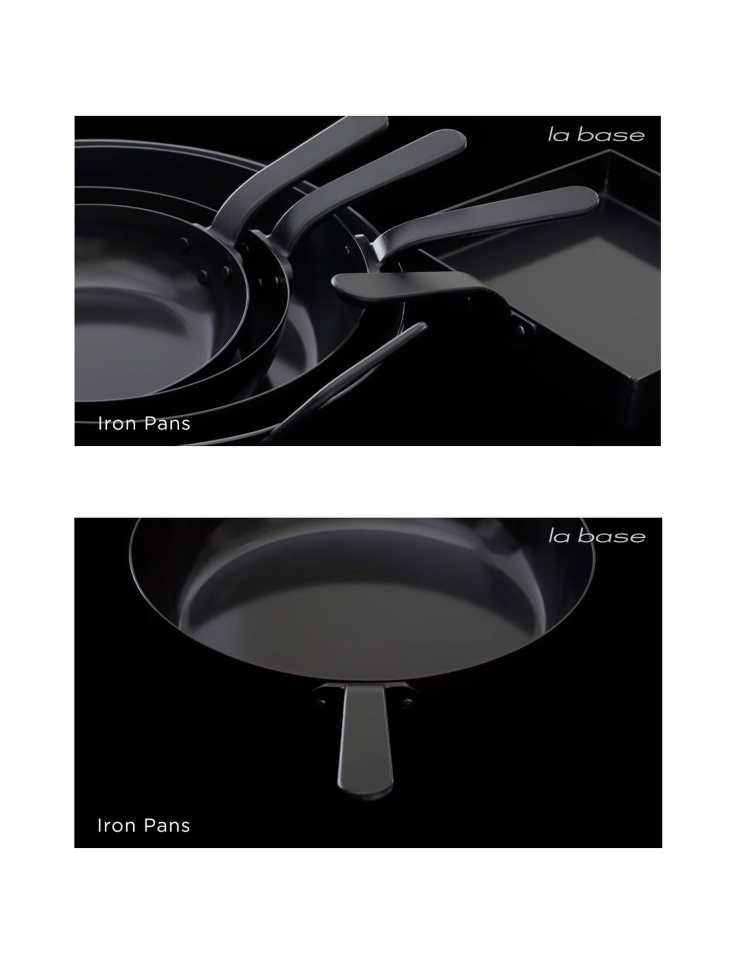 la base - Iron Deep Paella Pan Frying Pan 30cm, Made in Japan