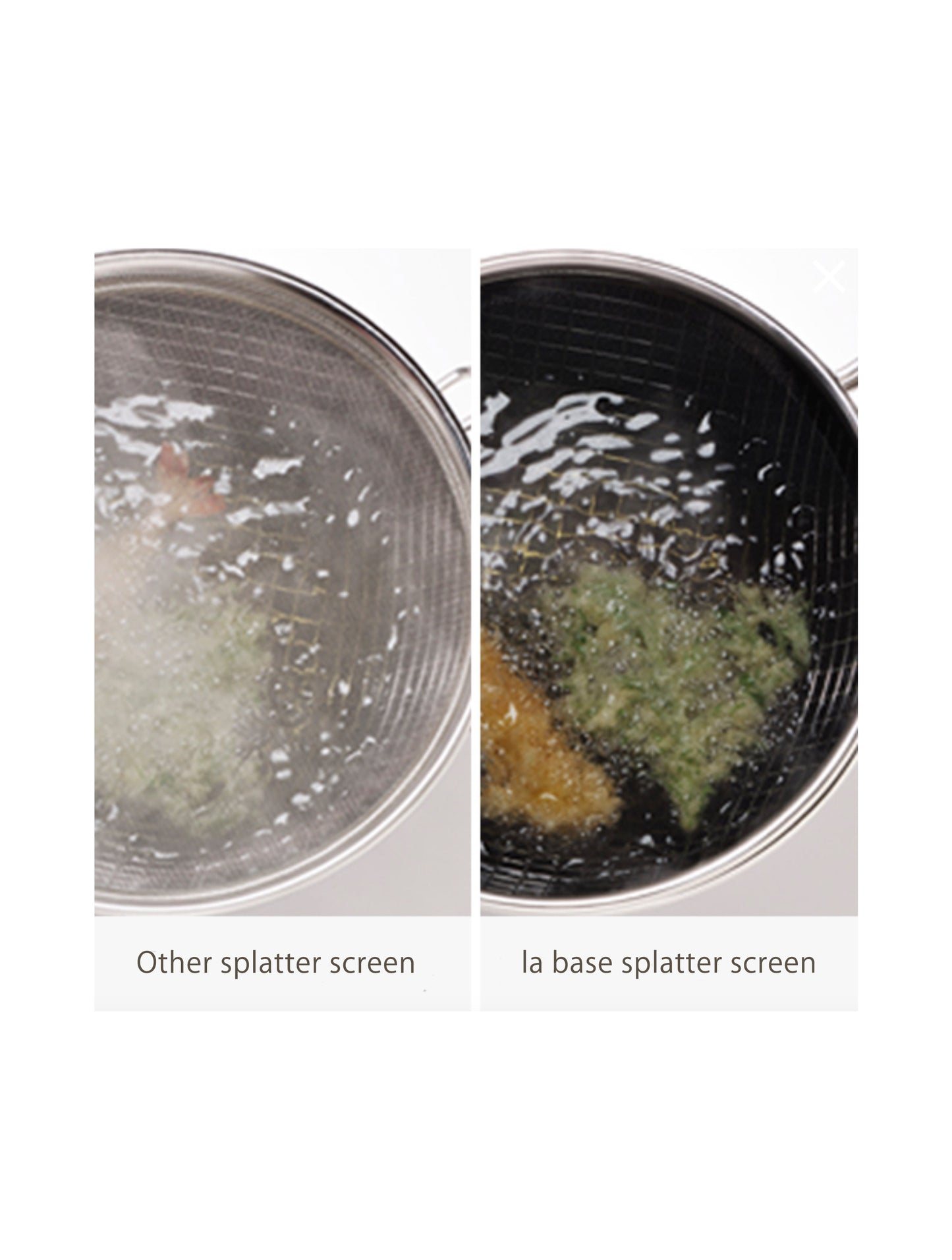 la base - Iron Deep Fryer Pan Set 28cm