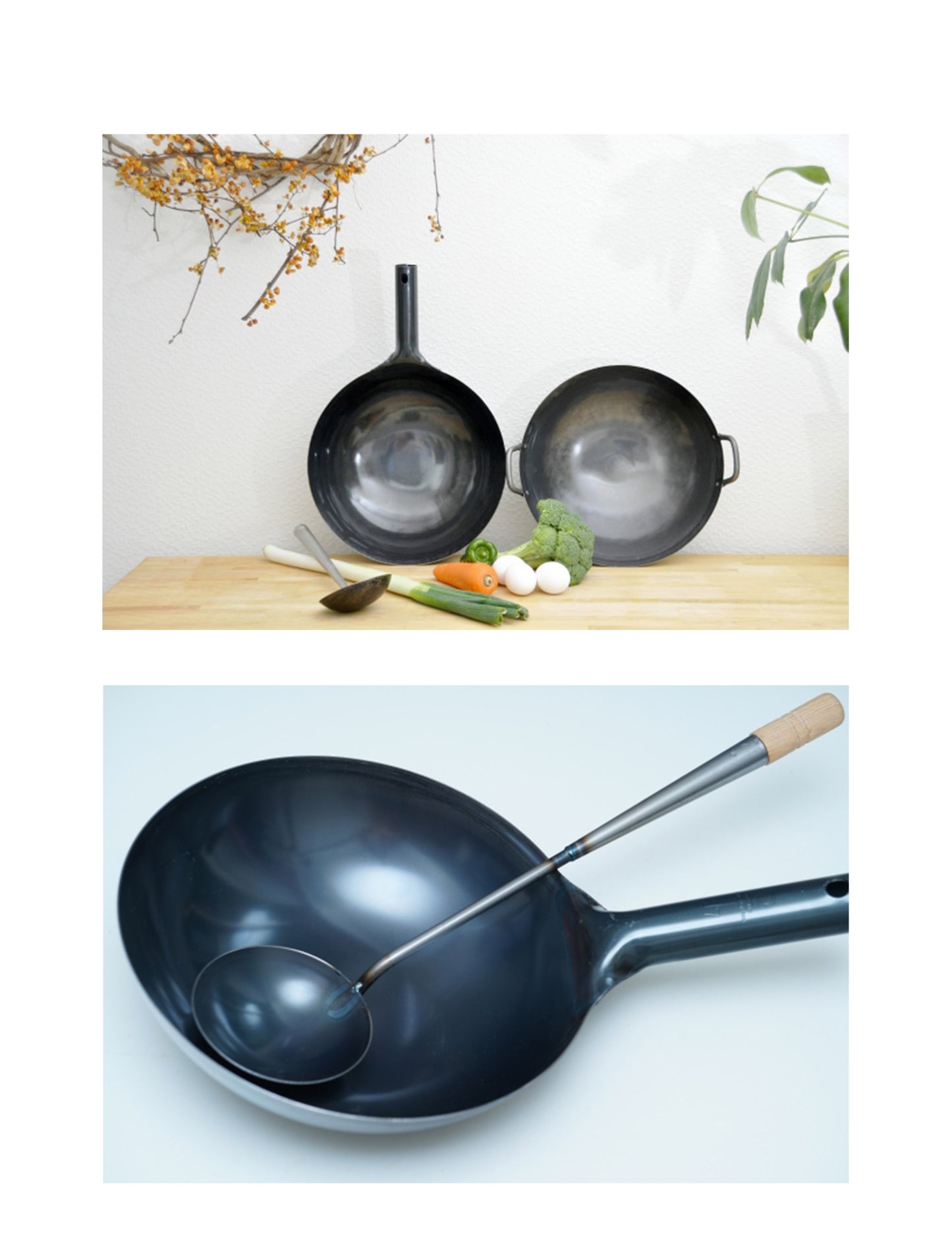 Ajido - Iron Beijing Wok 33cm & 36cm