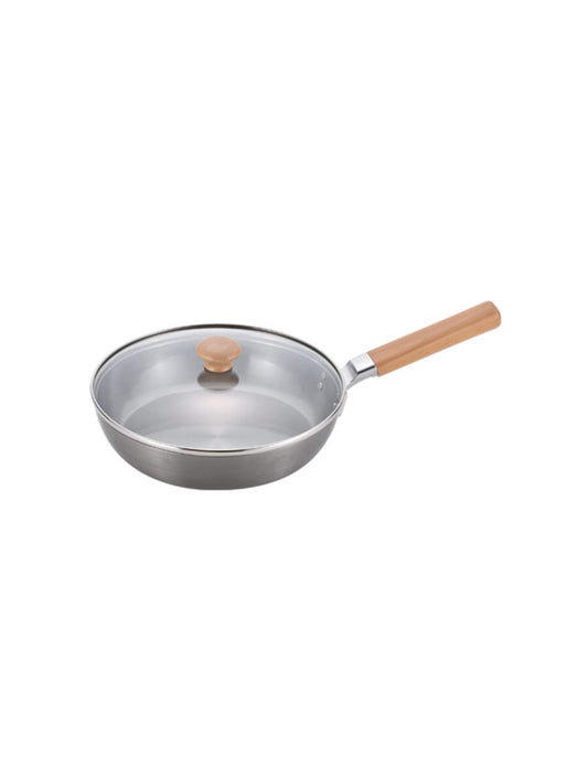 Chitose - Premium Iron Frying Pan 24cm with Lid