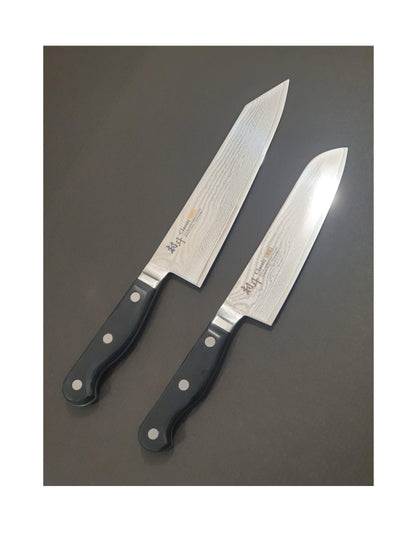 下村 - [Murato] 經典大馬士革刀，廚師刀 210mm，VG10 33 層