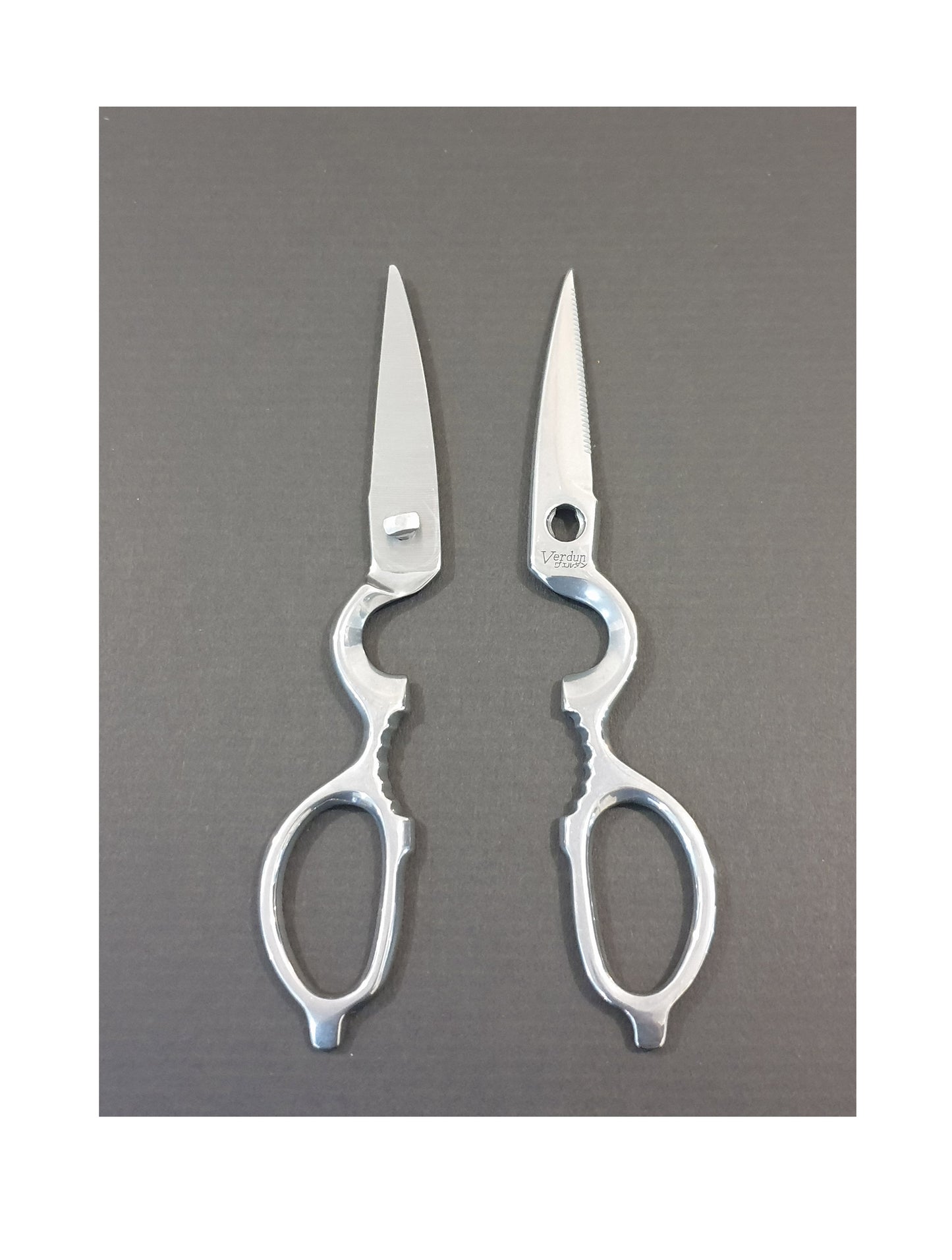 Shimomura - [Verdum] All Stainless Steel Kitchen Scissors