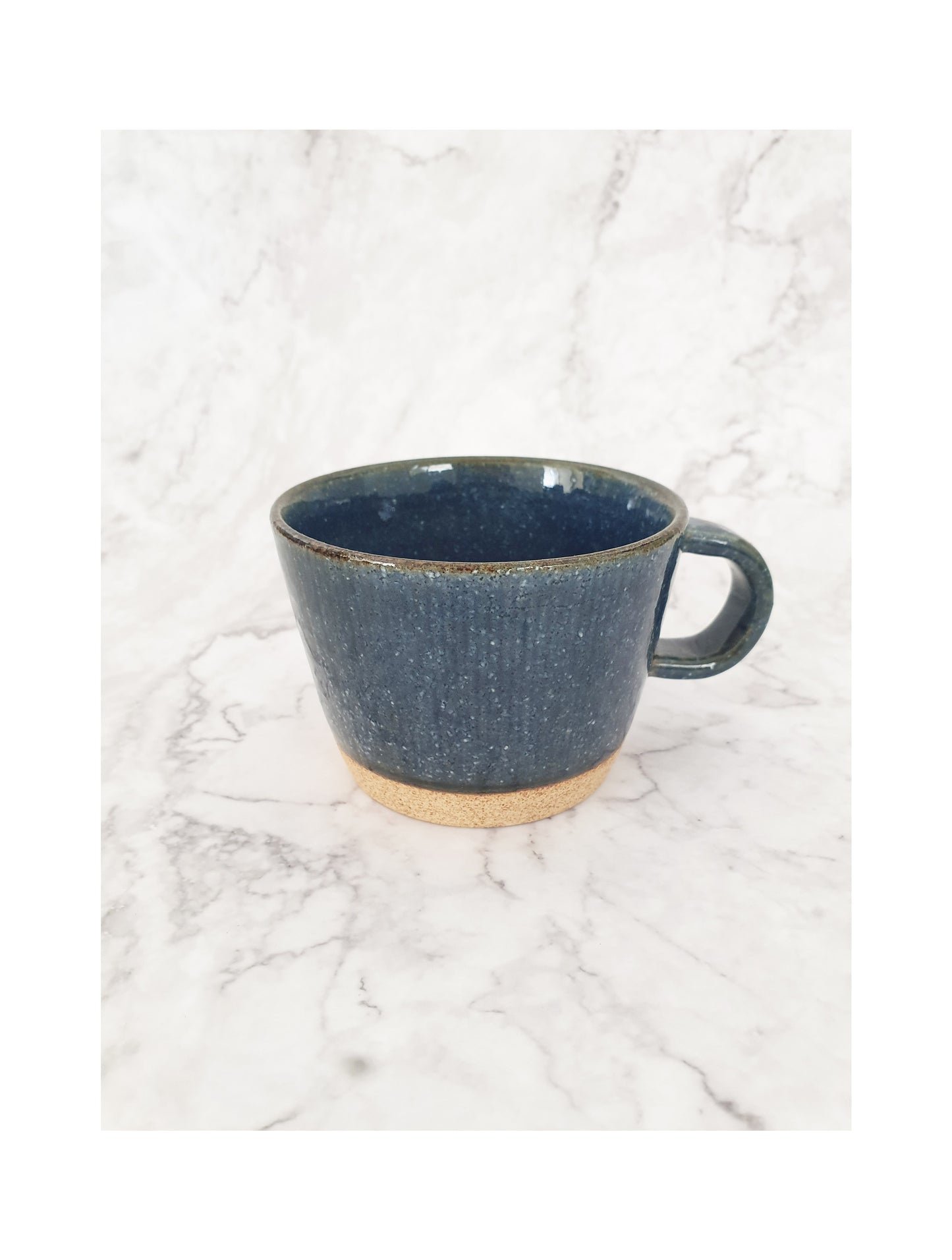 Wide Mug - Navy / Jade  400ml