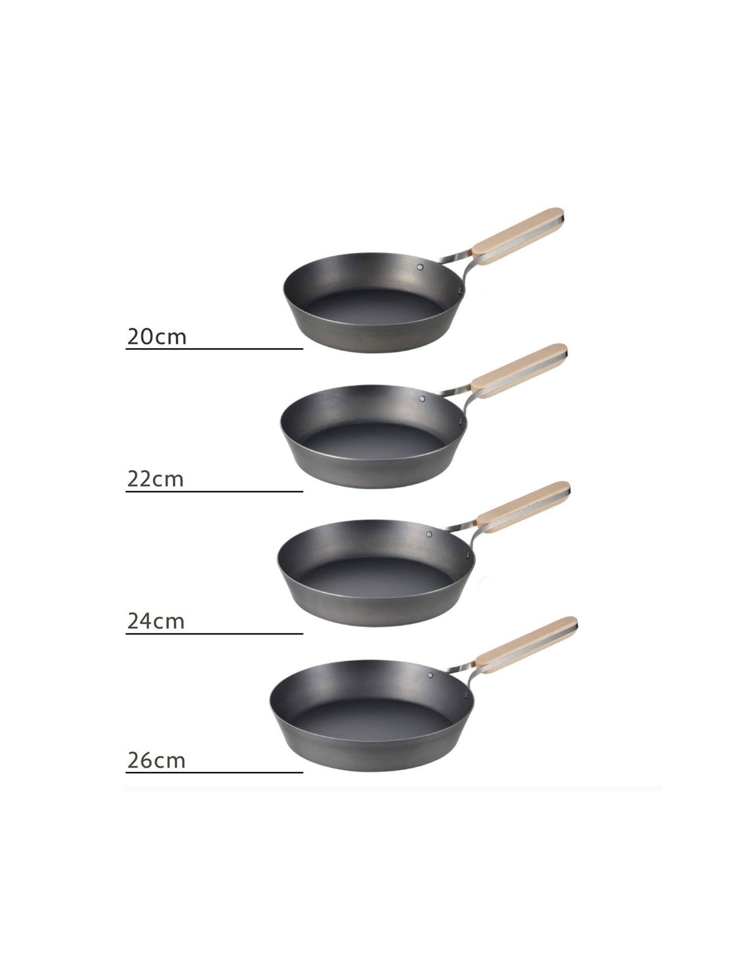 enzo - Premium Iron Frying Pan