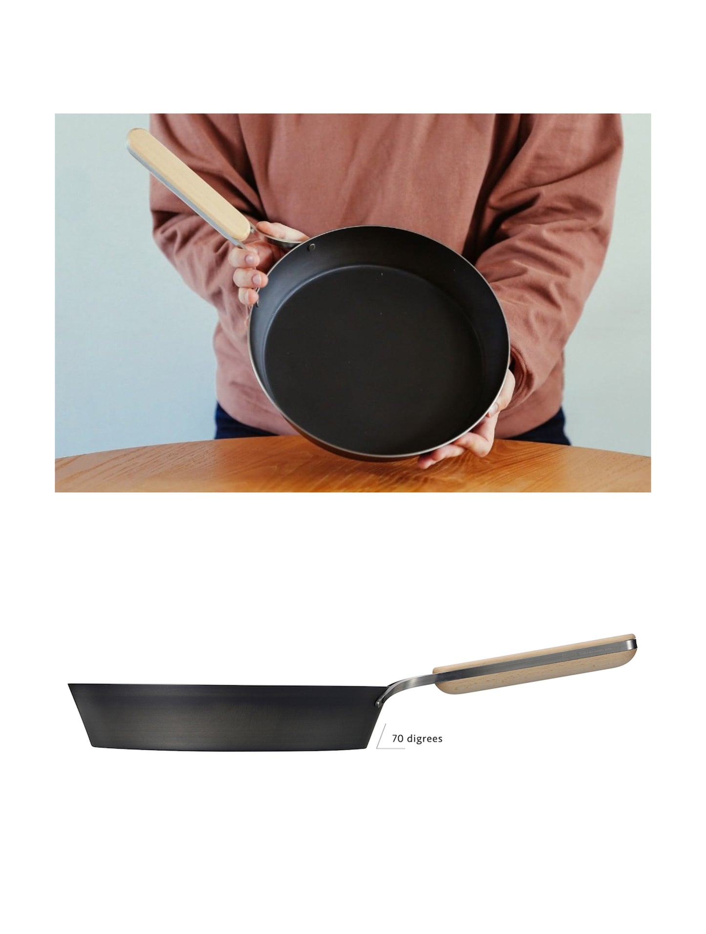 enzo - Premium Iron Frying Pan